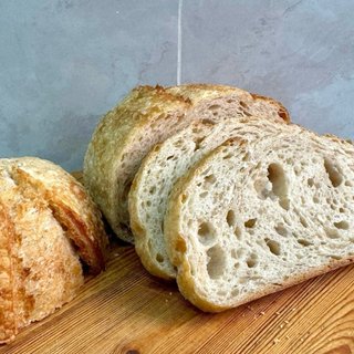Homemade Artisanal Wholemeal Sourdough Loaf Sugarfree Sugarless Oil-free (400g - 500g per loaf)