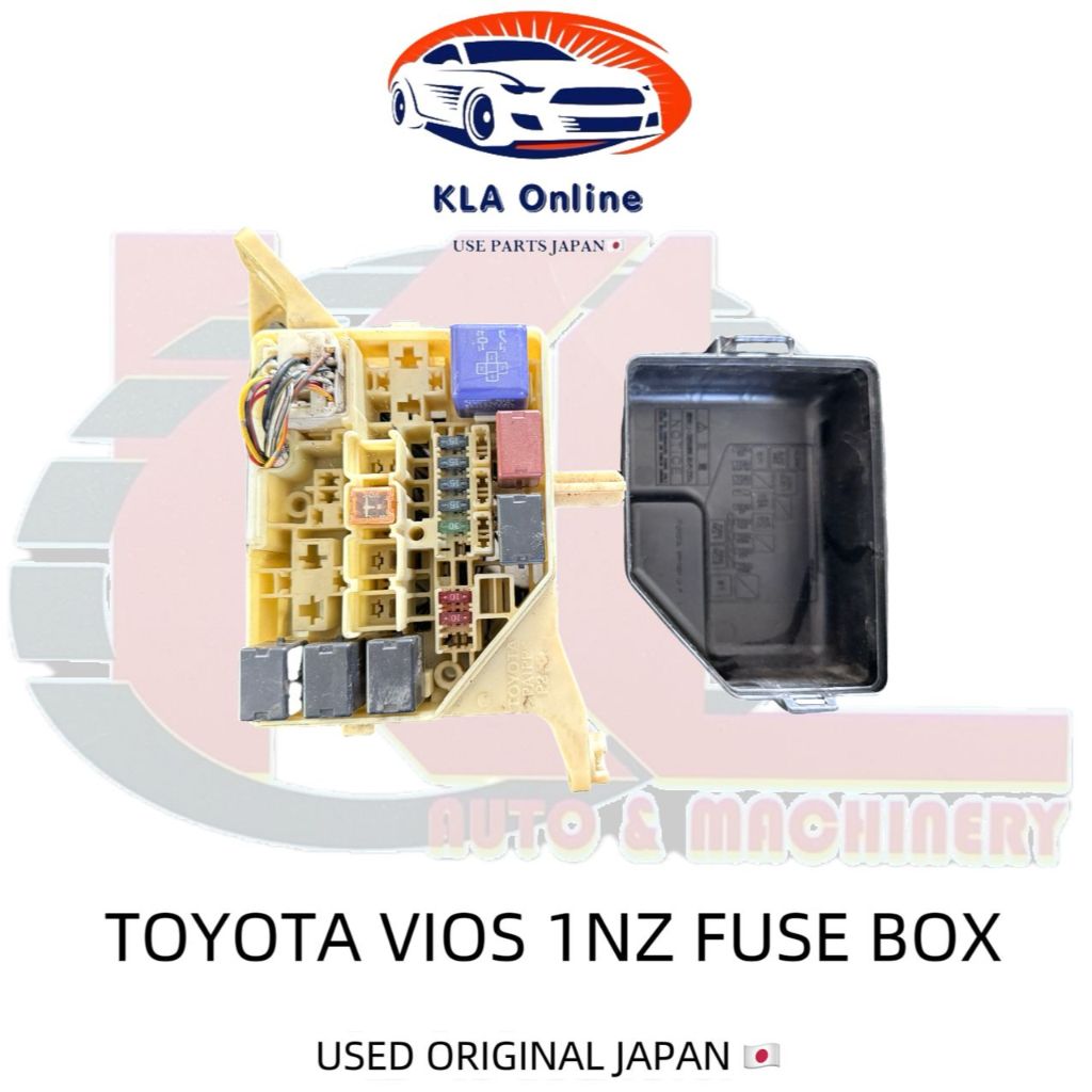 TOYOTA VIOS NCP42 1NZ ENGINE FUSE BOX (USED JAPAN)