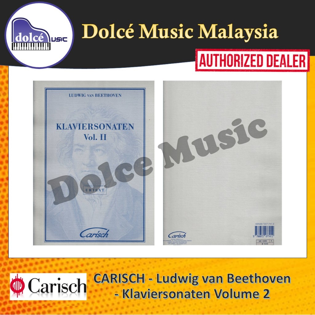 CARISCH - Ludwig van Beethoven - Kllaviersonaten เล่ม 2