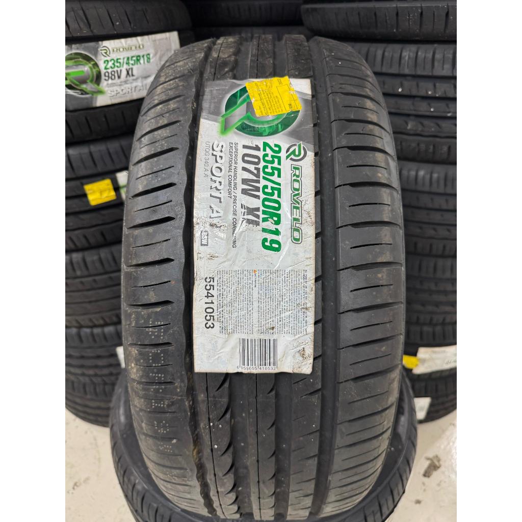 ใหม่ Tayar Tyre ยาง 255 40 19 , 255 50 19 255/40R19 255/50R19 ROVELO SPORT A1 !