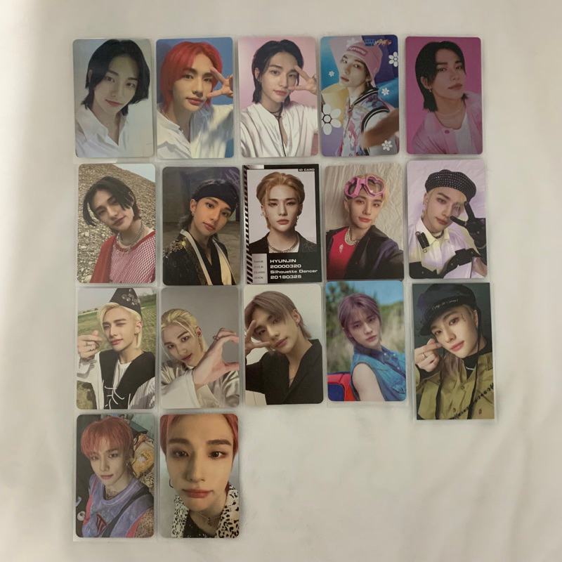 การ์ดรูปถ่าย Stray Kids Hyunjin