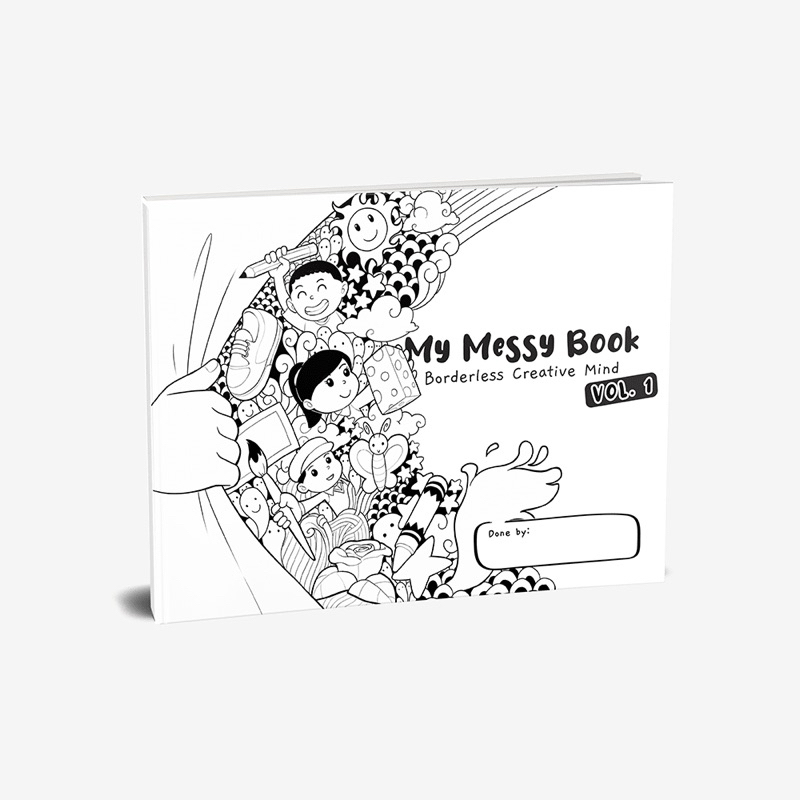 เด็ก ๆ ACTIVITY BOOK MY MESSY BOOK BUKU ANAK MONTESSORY BOOK TADIKA