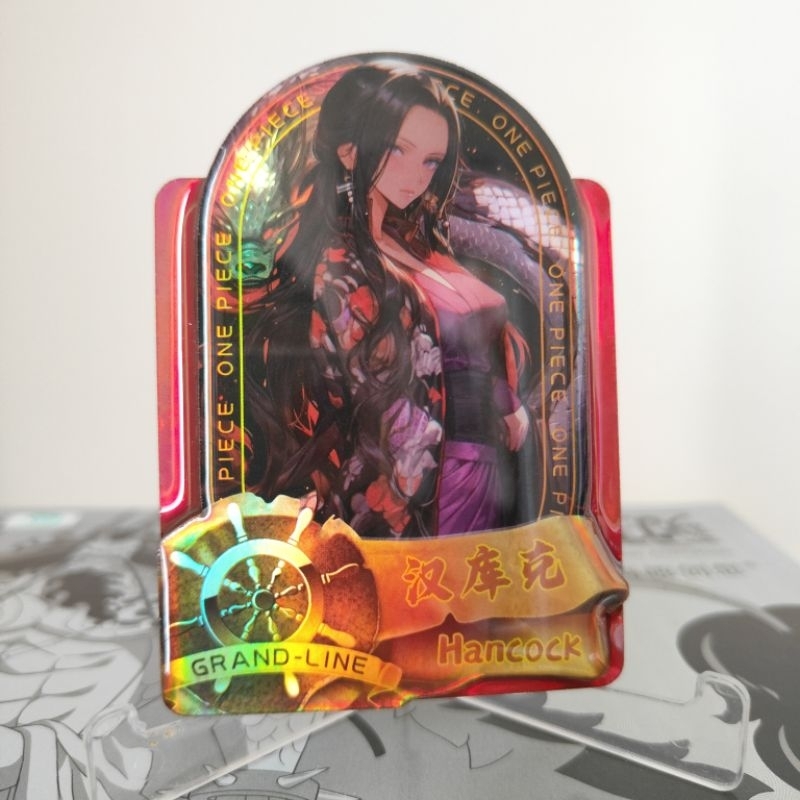 [Limited Edition] Boa Hancock Single Serial Card Wood+Gel Card Collection