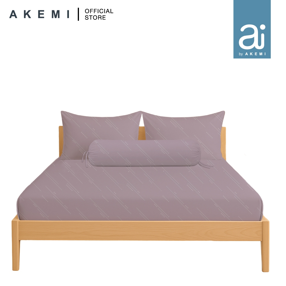 Ai by AKEMI Colourkissed Collection ชุดผ้าปูที่นอน MicroXT 700TC 100% (Queen)