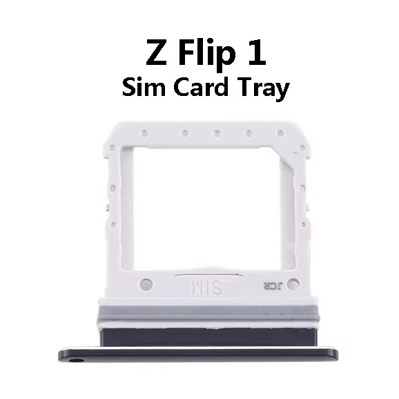 สําหรับ Samsung Galaxy Z Flip 1 / Z Flip1 ( SM-F700, F700F ) ซิมการ์ดผู้ถือถาด SimCard Slot สําหรับเ
