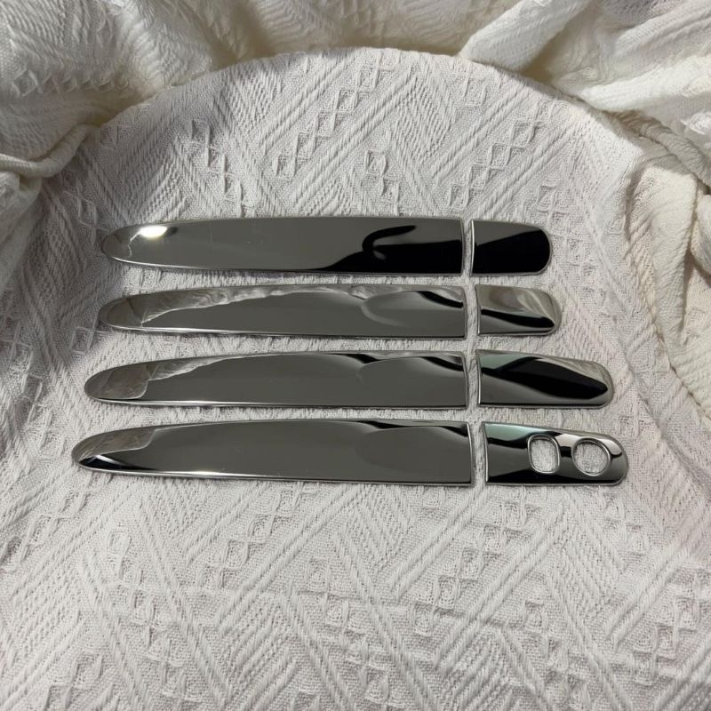Stk-22616 : ฝาครอบมือจับประตู Stainless Steel Perodua Aruz 1.5- Advance [ 8 ชิ้น ]