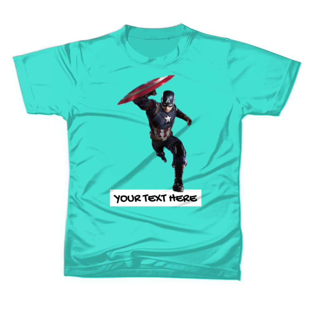 CAPTAIN Kids T-shirt For Casual Present Birthday