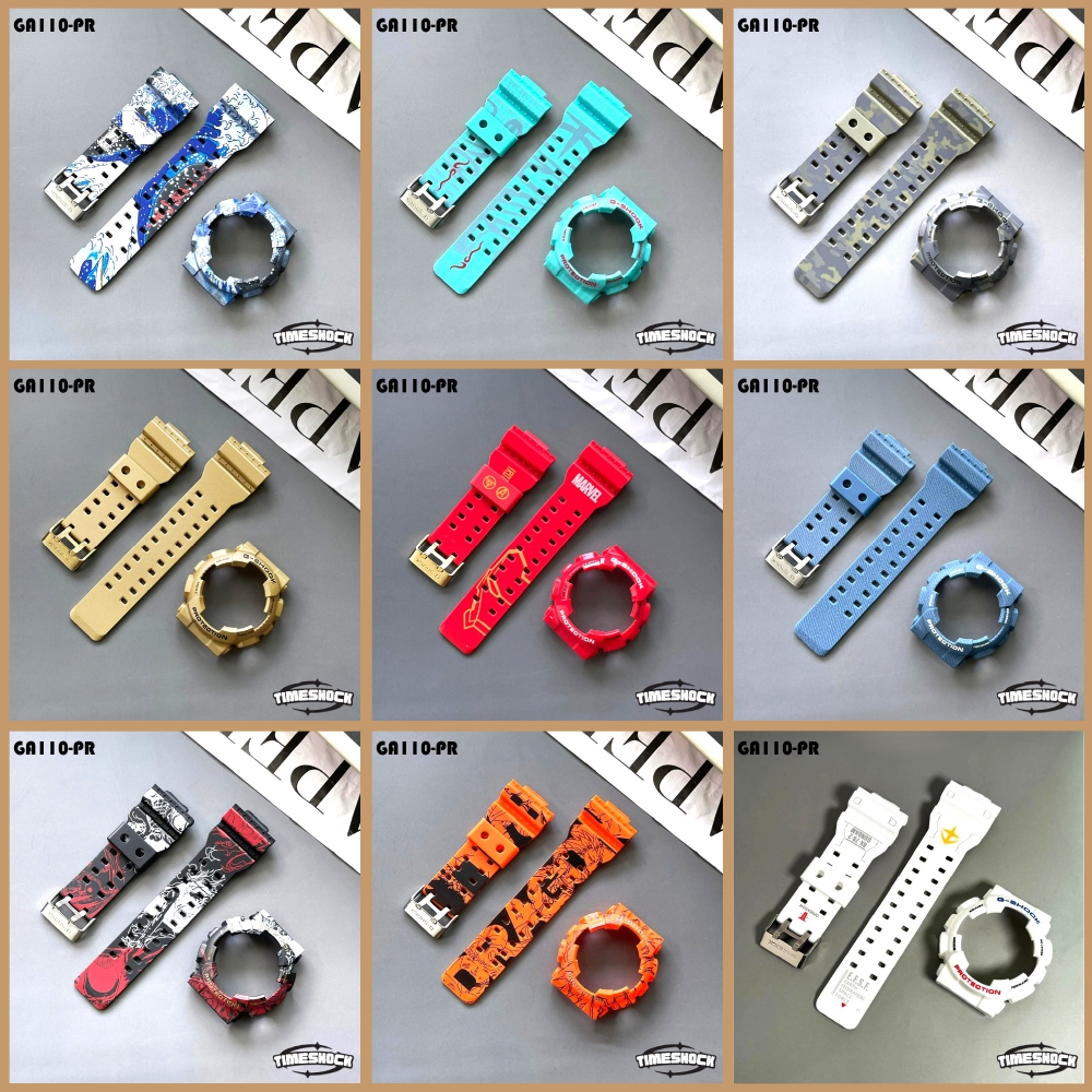 Bnb Ga110 Bnb Gd100 Custom Bnb การพิมพ์ที่กําหนดเอง Bnb GA110 Bnb GD100 Tali Jam G Shock GA110 สายคล