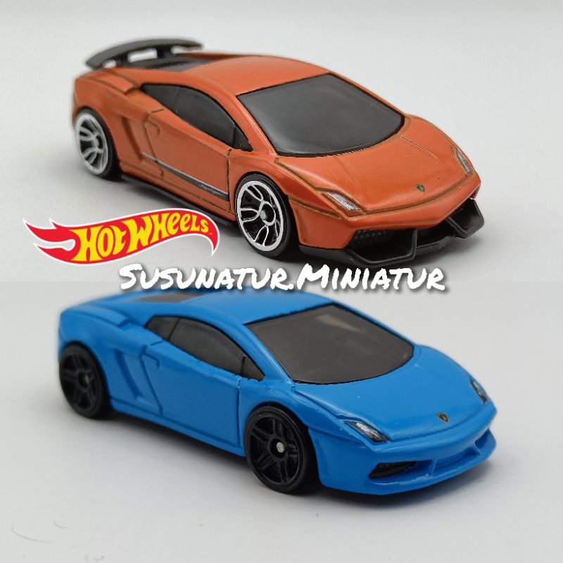 Hot Wheels Lamborghini Gallardo LP 570-4 Superleggera , LP 560-4 (หลวม) 1:64 HW 2020 Multipack Exclu
