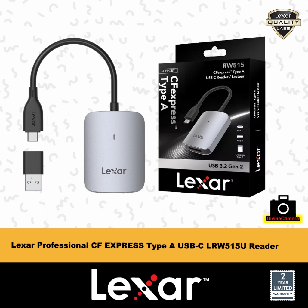 Lexar Professional CF EXPRESS Type A USB-C LRW515U Reader