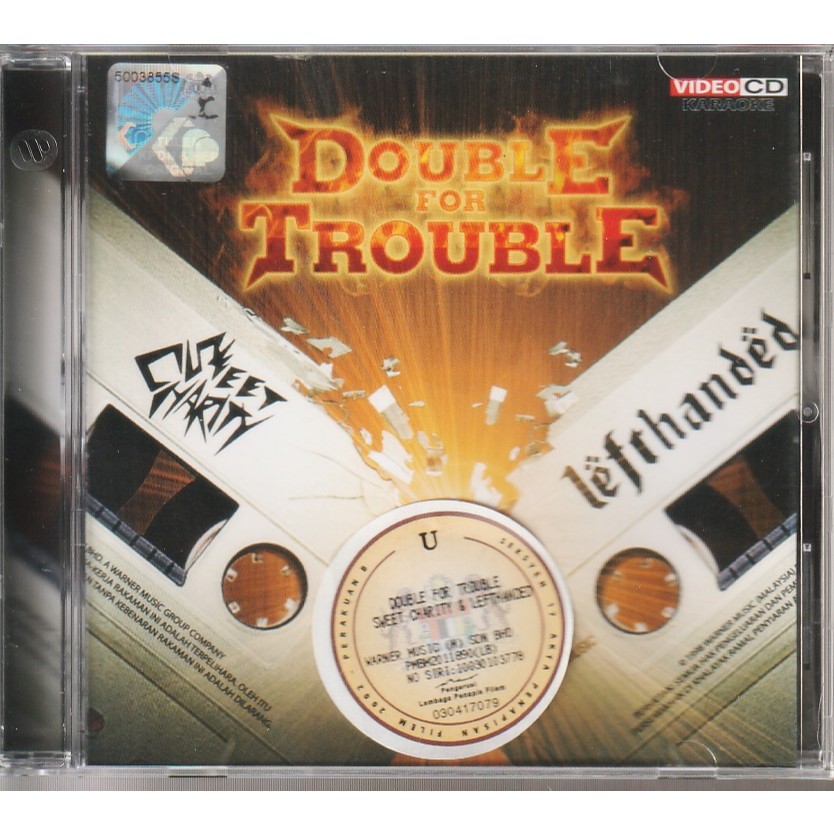 VCD DOUBLE FOR TROUBLE : SWEET CHARITY & ซ้าย
