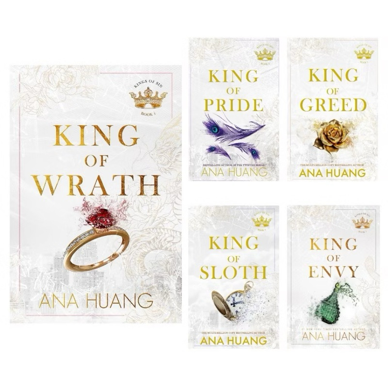 ENG KL STOCK-Kings of Sin Series โดย Ana Huang King of Wrath/ King of Pride/ King of Greed/ King of 