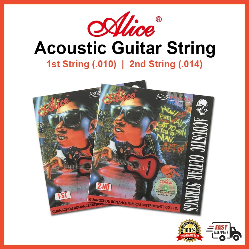 ALICE สายกีต้าร์โปร่งเดี่ยว - EXTRA LIGHT TENSION Tali Akustik