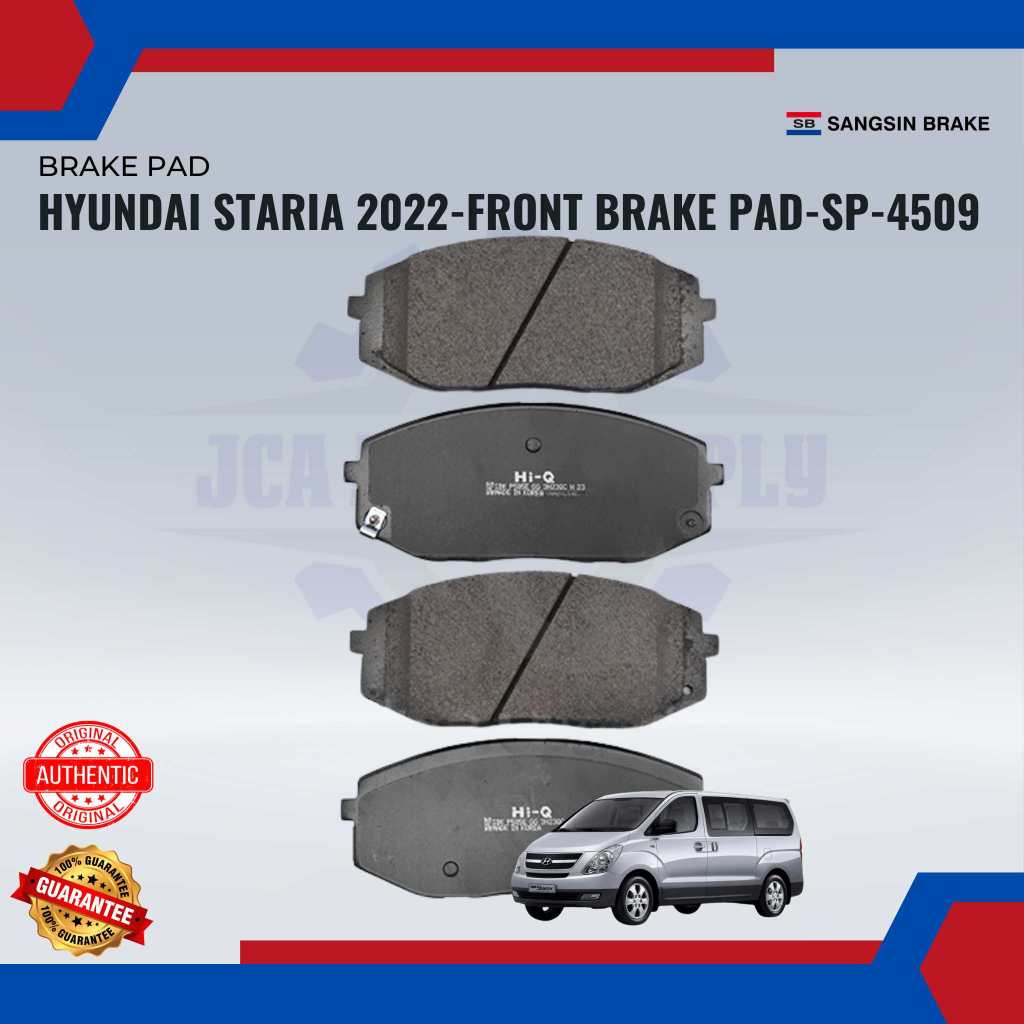 Hyundai Staria 2022-ผ้าเบรคหน้า-SP-4509