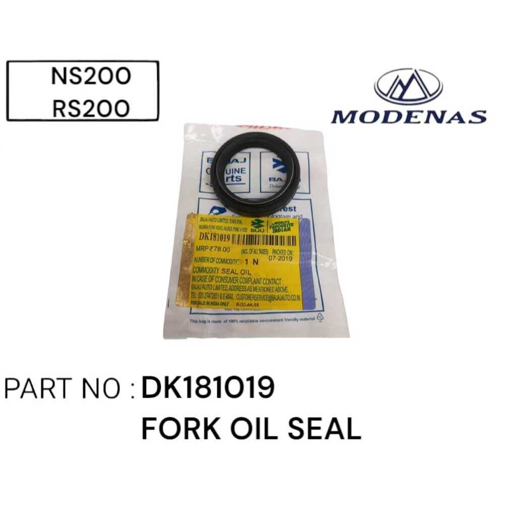 PULSAR NS200 / RS200 ซีลน้ํามัน FORK MODENAS NS 200 RS 200