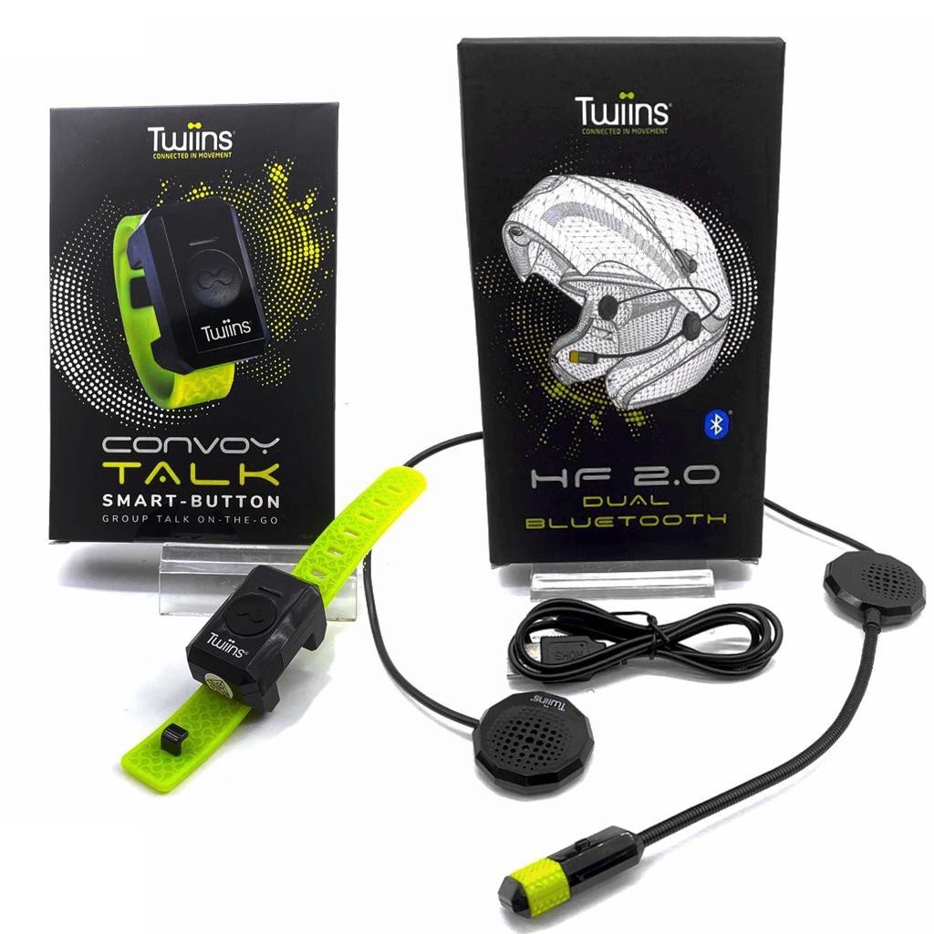 BLUETOOTH TWIINS FF2 HF1 HF2 HF3 หมวกกันน็อค RIDERS