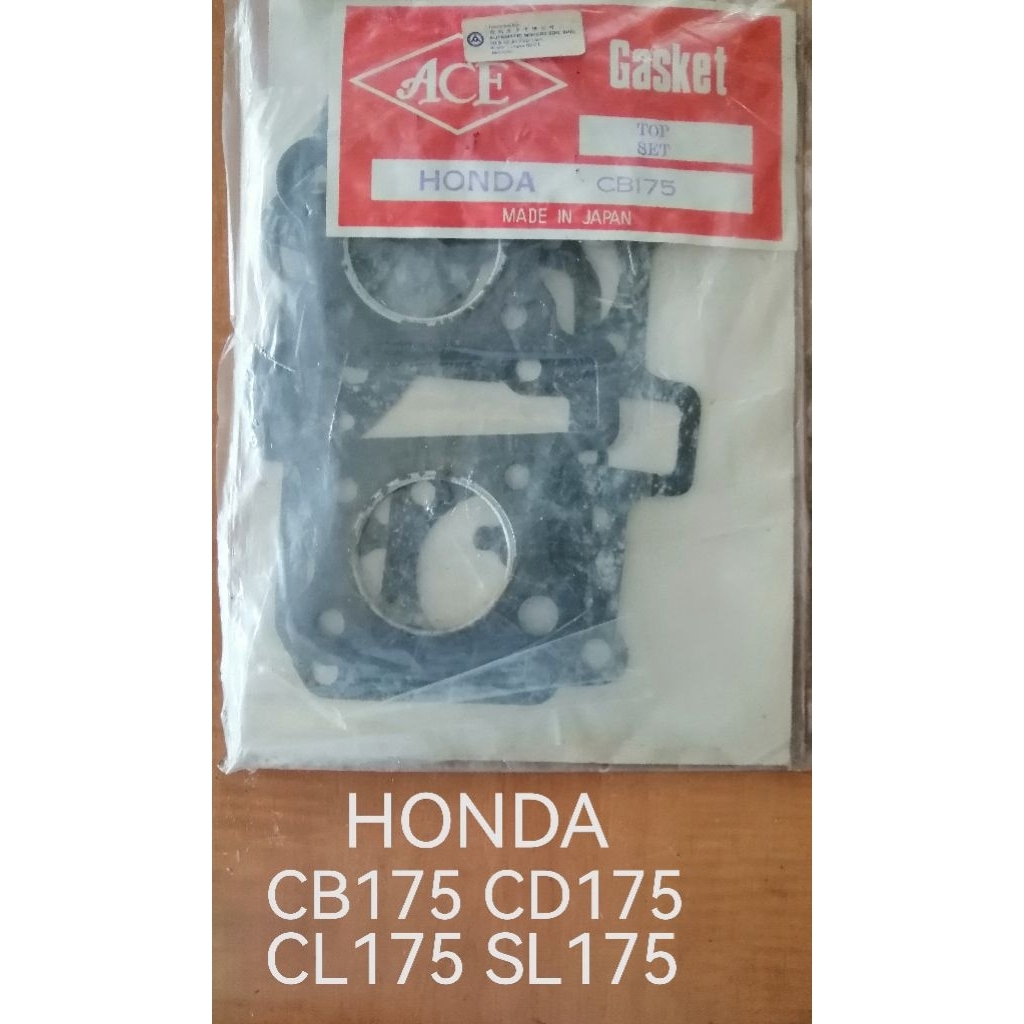 HONDA CB175 CD175 CL175 SL175 NOS JAPAN TOP GASKET SET
