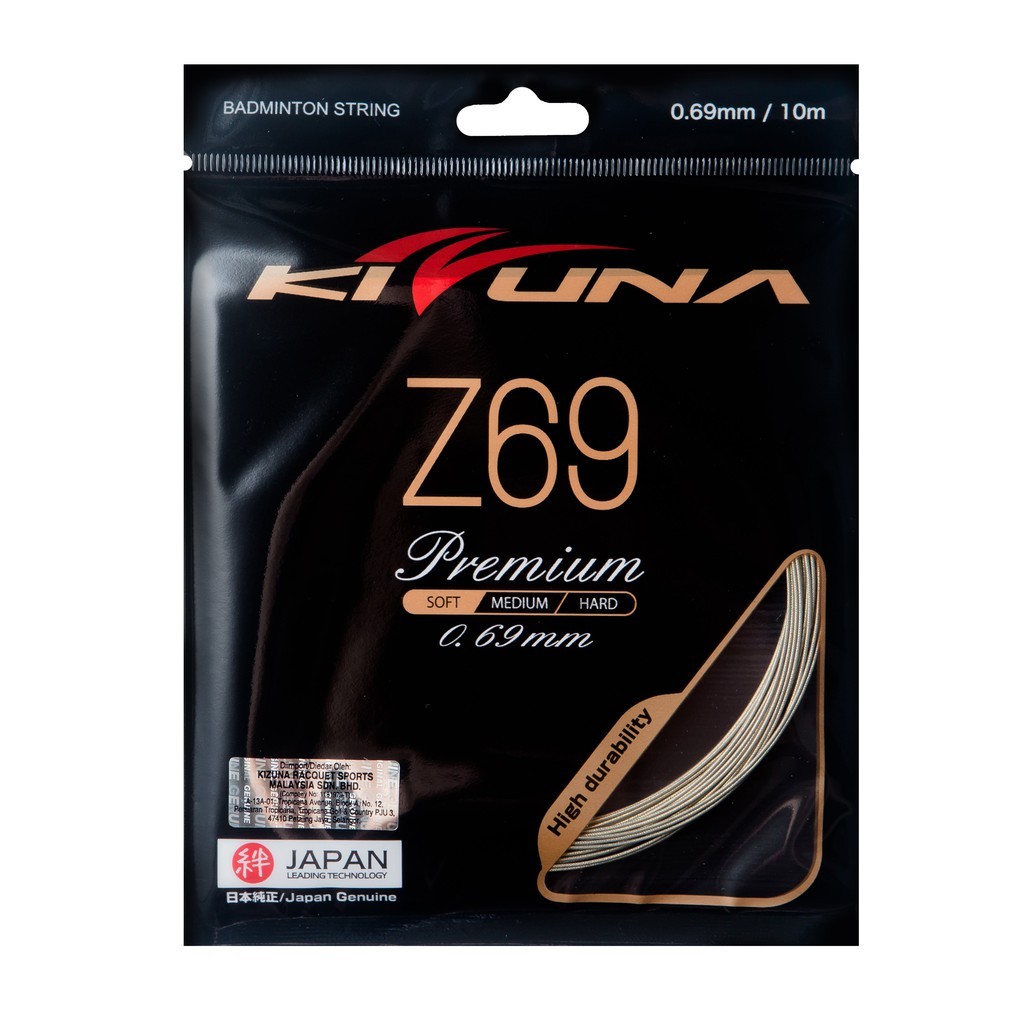 KIZUNA Z69 PREMIUM BADMINTON STRING (CKET UNCLE)