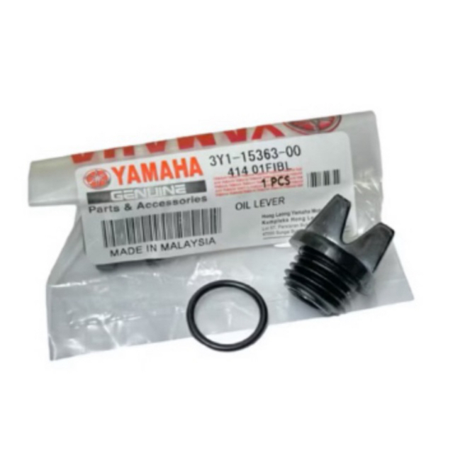 น้ํามัน GAUGE YAMAHA RXZ TZM 125Z Y125Z Y125ZR 4T น้ํามันหมวก 4T ปลั๊กน้ํามัน PENUTUP MINYAK HITAM E
