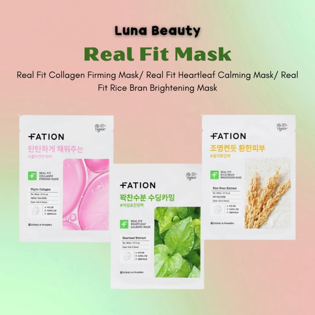 [Fation] Real Fit Mask 1 ชิ้น