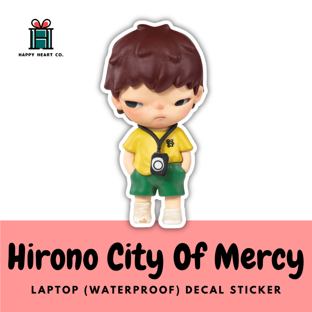 Hirono City Of Mercy Laptop สติ๊กเกอร์รูปลอกกันน้ํา
