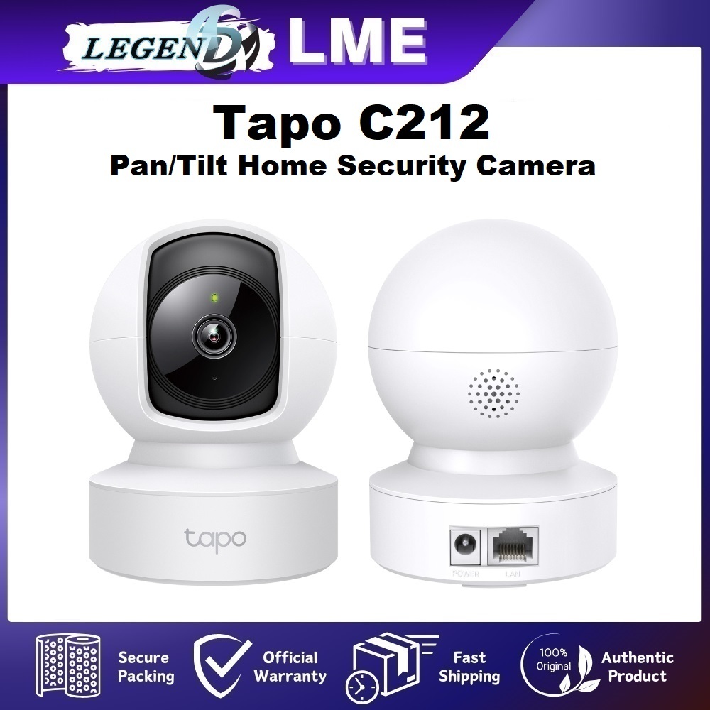 [ชุดใหม่] TP-Link Tapo C202 | Tapo C212 | Tapo C222 Home Security กล้องเชื่อมต่อ Ethernet/Wi-Fi