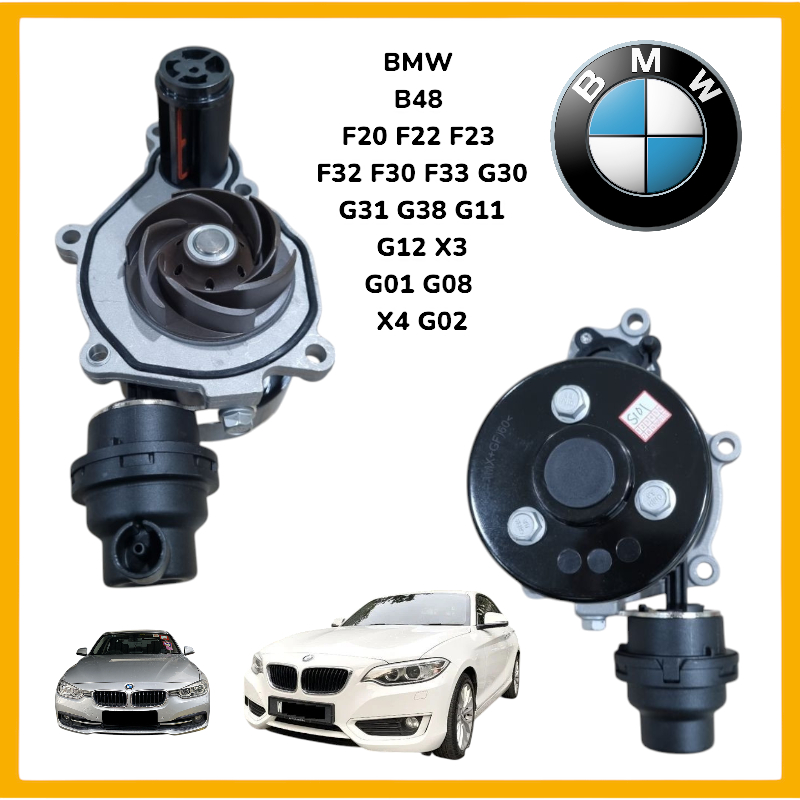 ปั๊มน้ําเครื่องยนต์สําหรับ BMW B48 F20 F22 F23 F32 F30 F33 G30 G31 G38 G11 G12 X3 G01 G08 X4 G02