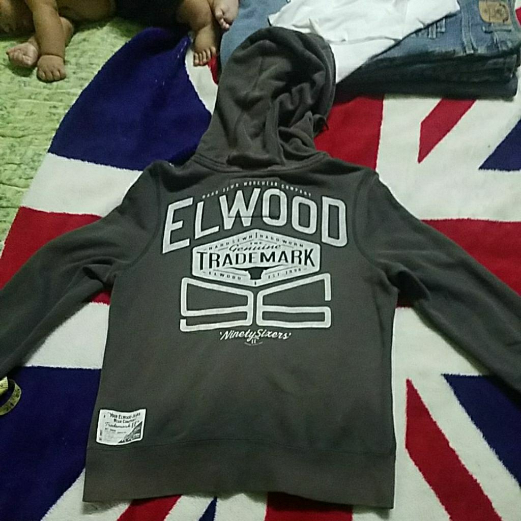 ELWOOD HOODIE FULL ZIPPER ขนาด 20X24 นิ้ว