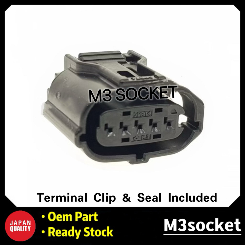 Toyota Landcruiser Lexus E Missions Valve Electric Air Control Socket Connector 5 Pin