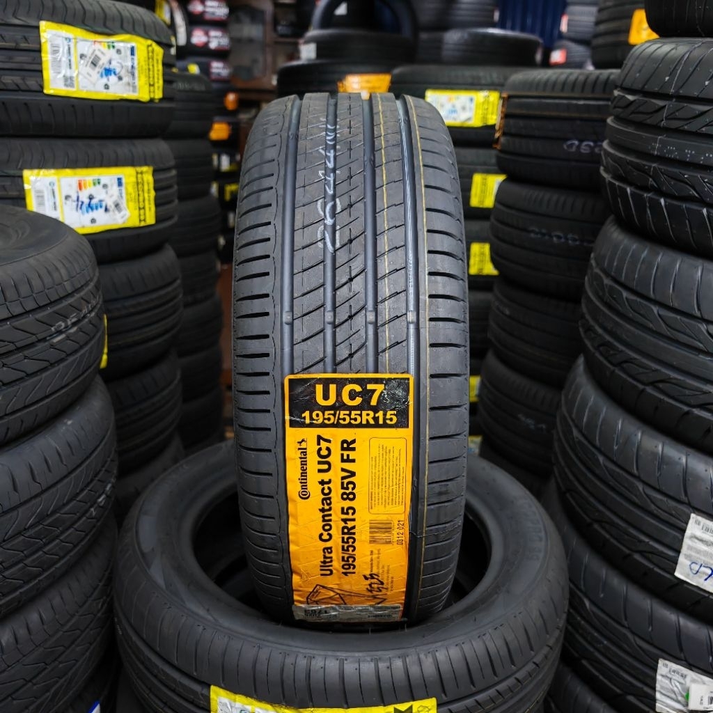 [ติดตั้งฟรี] Continental UC7 R15 195/55R15