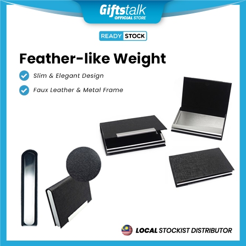 Magnetic Faux Leather Name Card Holder Card Wallet Name Card Holder