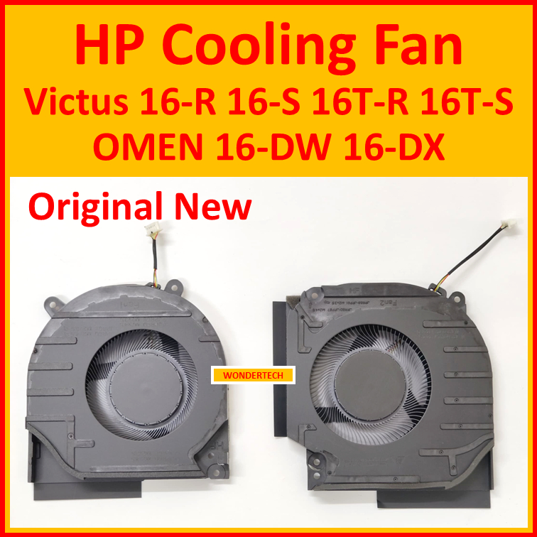 HP Victus 16-R 16-S 16T-R 16T-S OMEN 16-DW 16-DX CPU GPU พัดลมระบายความร้อน