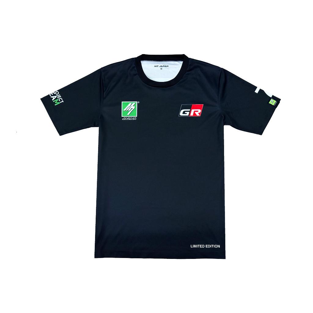 เสื้อแข่ง GR x M7 Japan Crew ของแท้ %