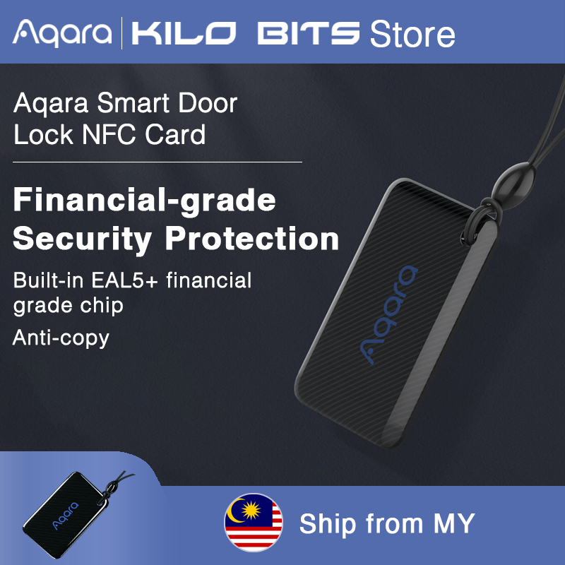 Aqara สมาร์ทประตูล็อค NFC การ์ดสนับสนุน Aqara สมาร์ทประตูล็อค A100/U100/D100/N100/N200/P100 Series A