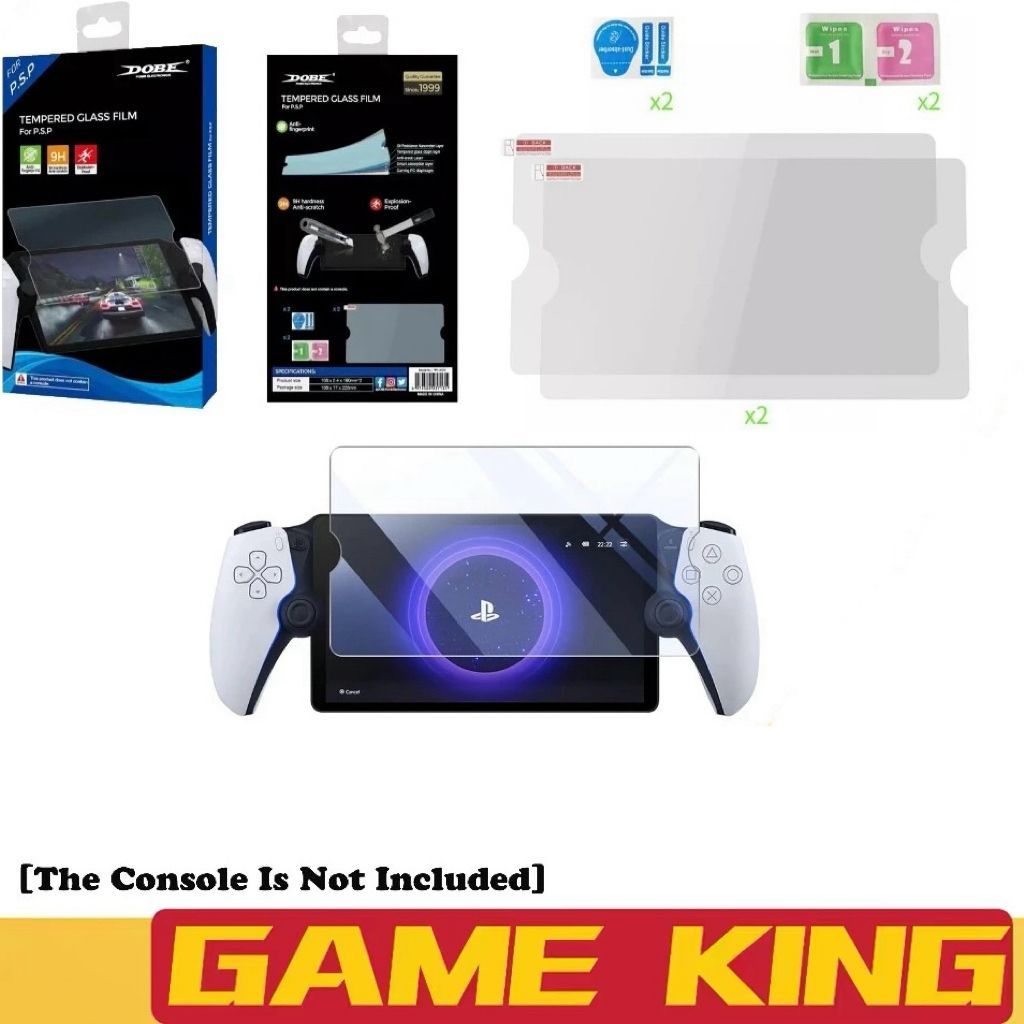 ฟิล์มกระจกนิรภัย Dobe สําหรับ Playstation Portal PS Potal [TP5-3576](ใหม่)