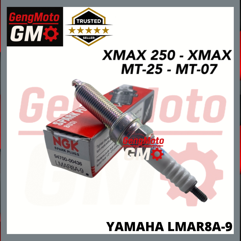 YAMAHA LMAR8A-9 SPARK PLUG YAMAHA XMAX 250 MT07 HONDA FORZA NGK LMAR8A-9 94700-00436