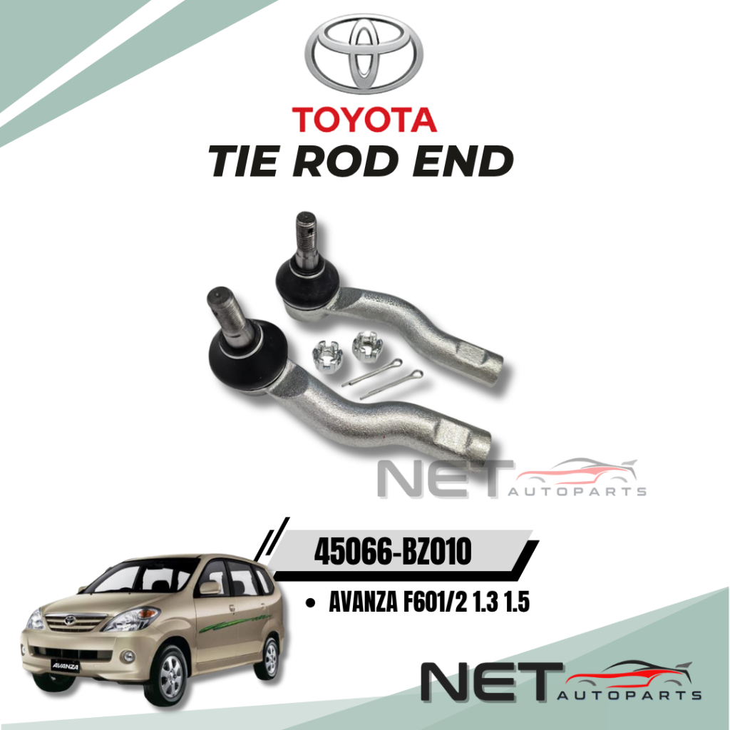 TIE ROD END SET LH & RH TOYOTA AVANZA F601/2 1.3 1.5 (54066-BZ010)