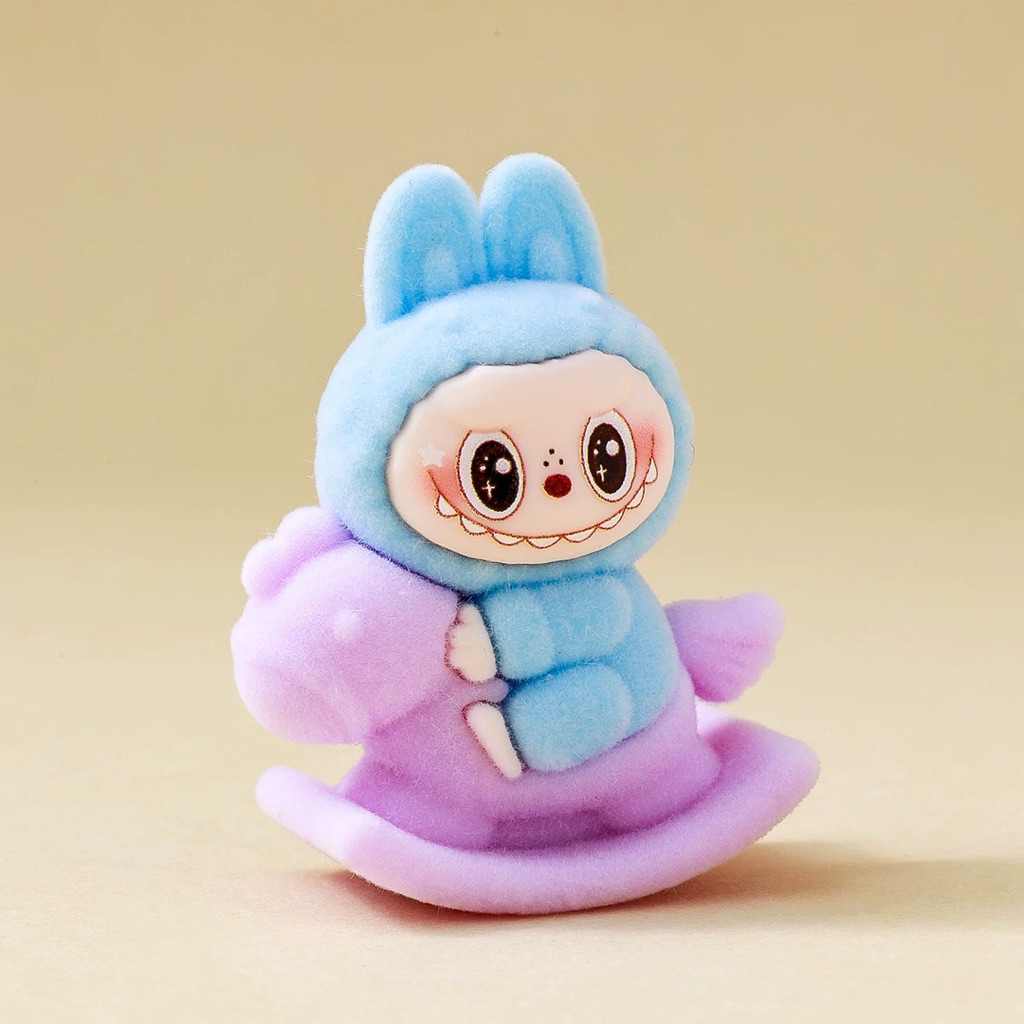 💕สไตล์สวัสดิการ💕 น่ารักรุ่น Flocking Magic Hat Labububu/Rabbit dimoo/Rocking Malabububu/Flocking Bow