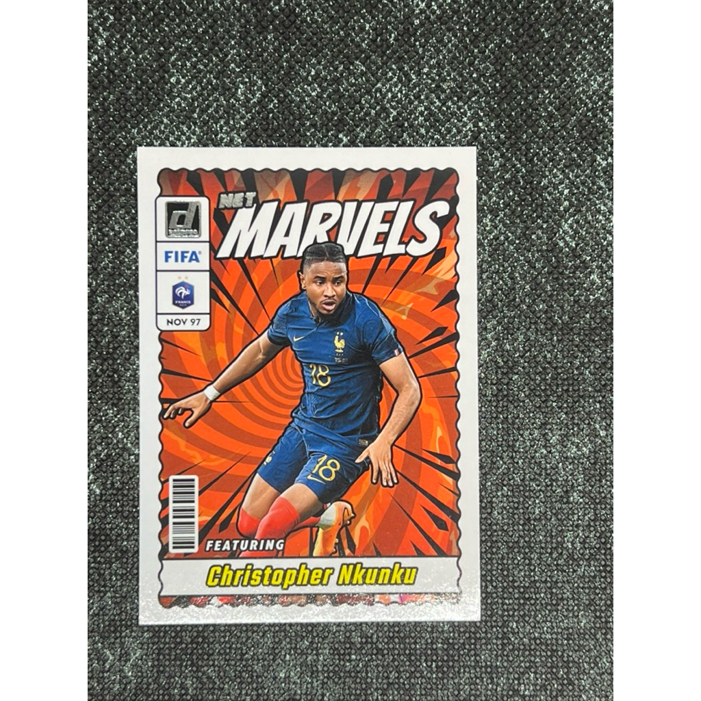 2023-24 Panini Donruss Soccer Net Marvels Insert Silver - Christopher Nkunku