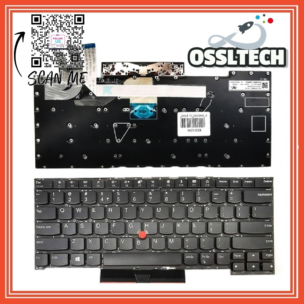 Lenovo ThinkPad T490S T495S / T14S Gen 1 / P1 Gen 1 Gen 2 / X1 Extreme Gen 1 Gen 2 แป้นพิมพ์แล็ปท็อป