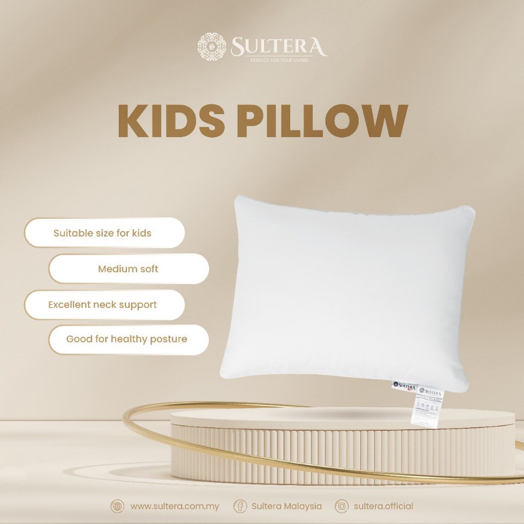 SULTERA Bantal Hotel KIDS PILLOW หมอนคุณภาพ 5 STAR หมอนโรงแรม Akemi Dunlopillo หมอนเป็ด Hilton