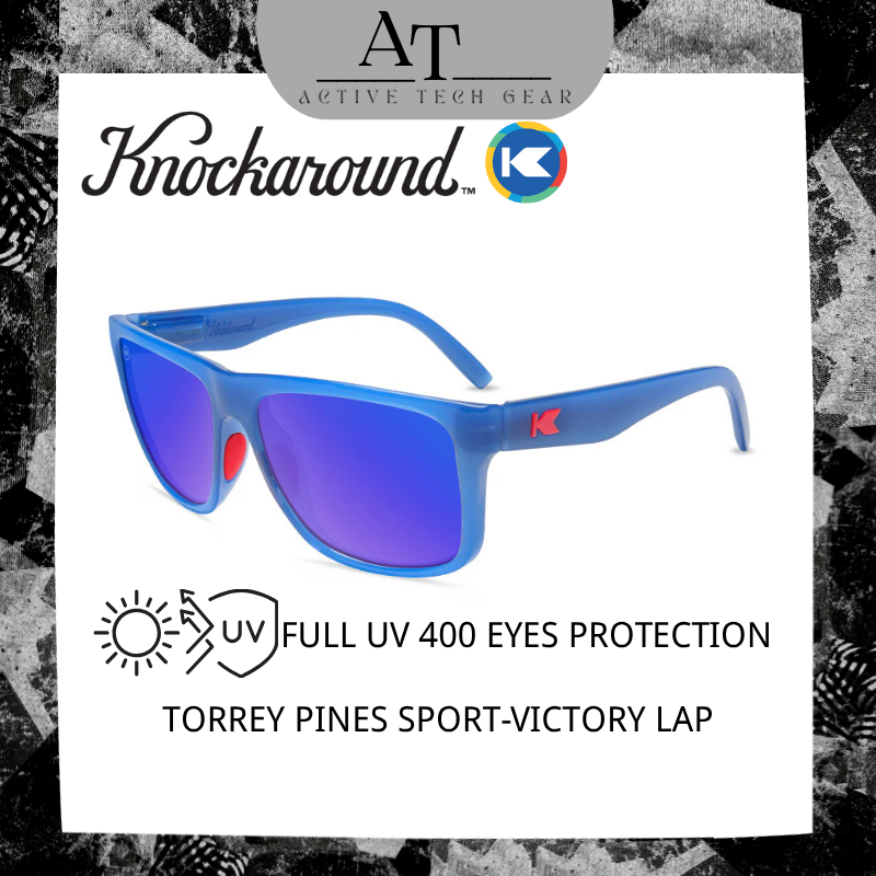 Knockaround Torrey Pines Sport Sunglass - Victory Lap(UV400)( Outdoor sport & Daily)