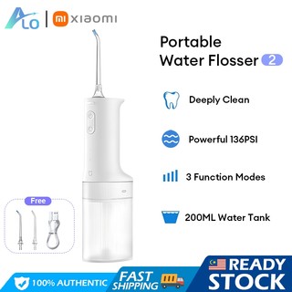 Xiaomi Mijia Water Flosser 2 Portable Dental Teeth Air Flosser Tooth Braces Cleaner Oral Irrigator