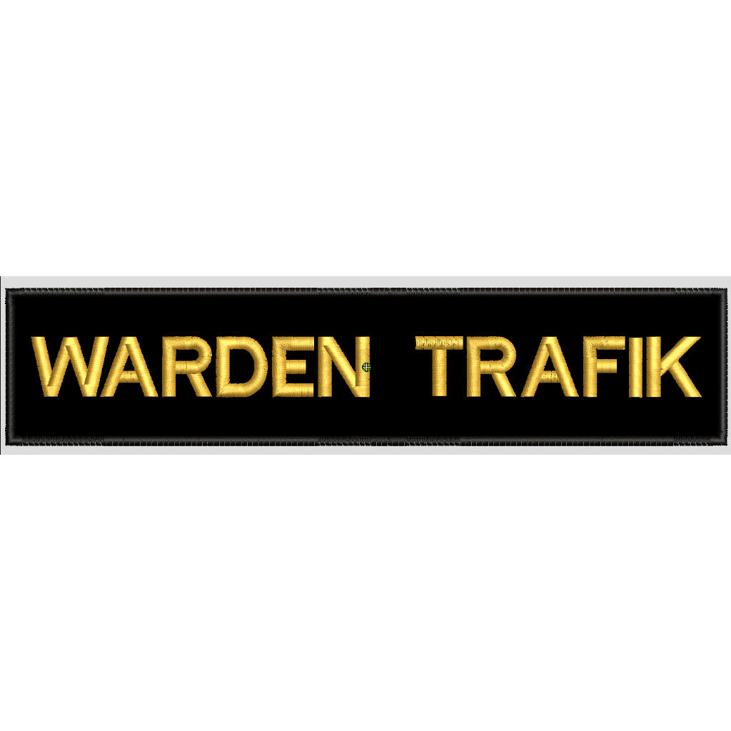 แพทช์ปัก Warden Trafik