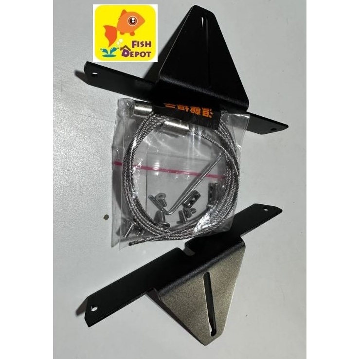 NETLEA AT5S ชุดแขวน WRGB / ขายึด Netlea L สีดํา