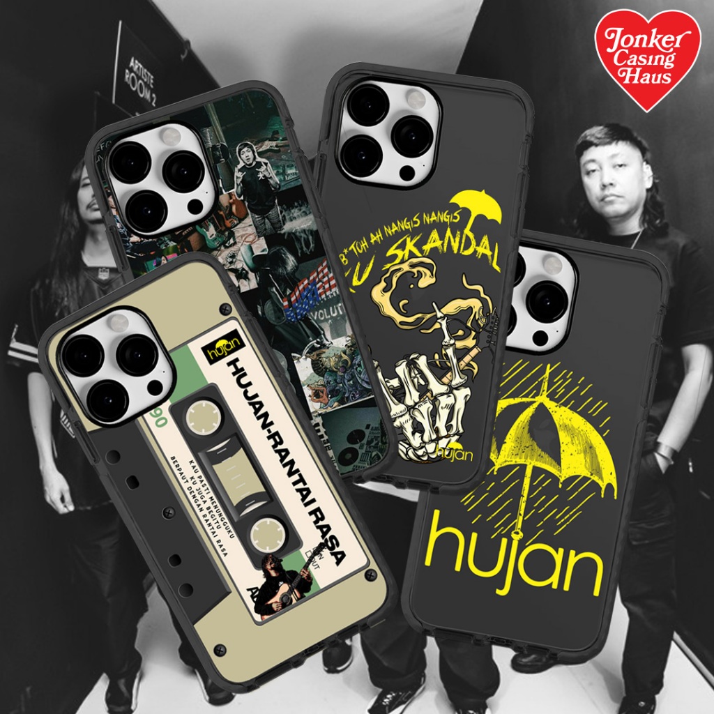 HUJAN BLACKNEON BUMPER CASE IP11 TILL IP16PROMAX