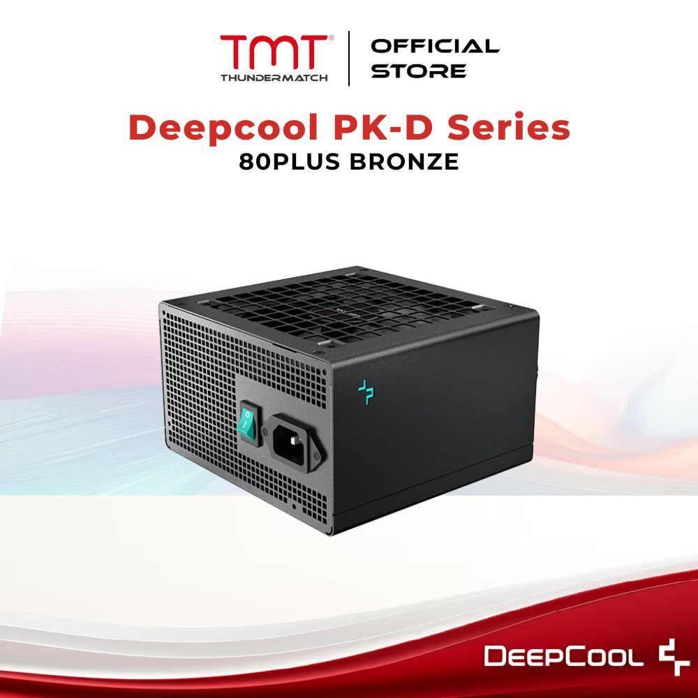TMT Deepcool PK550D / PK650D / PK750D (550W/650W/750W) 80PLUS แหล่งจ่ายไฟ BRONZE