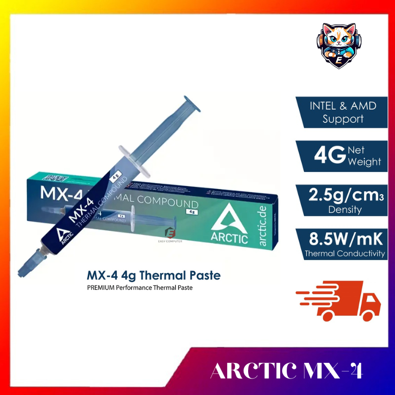 Arctic MX-4 / MX-5 / MX-6 Premium และ Ultimate Performance Thermal Paste / Thermal Compound สําหรับ 