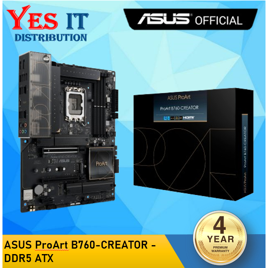 ASUS ProArt B760-CREATOR - DDR5 ATX เมนบอร์ด Intel