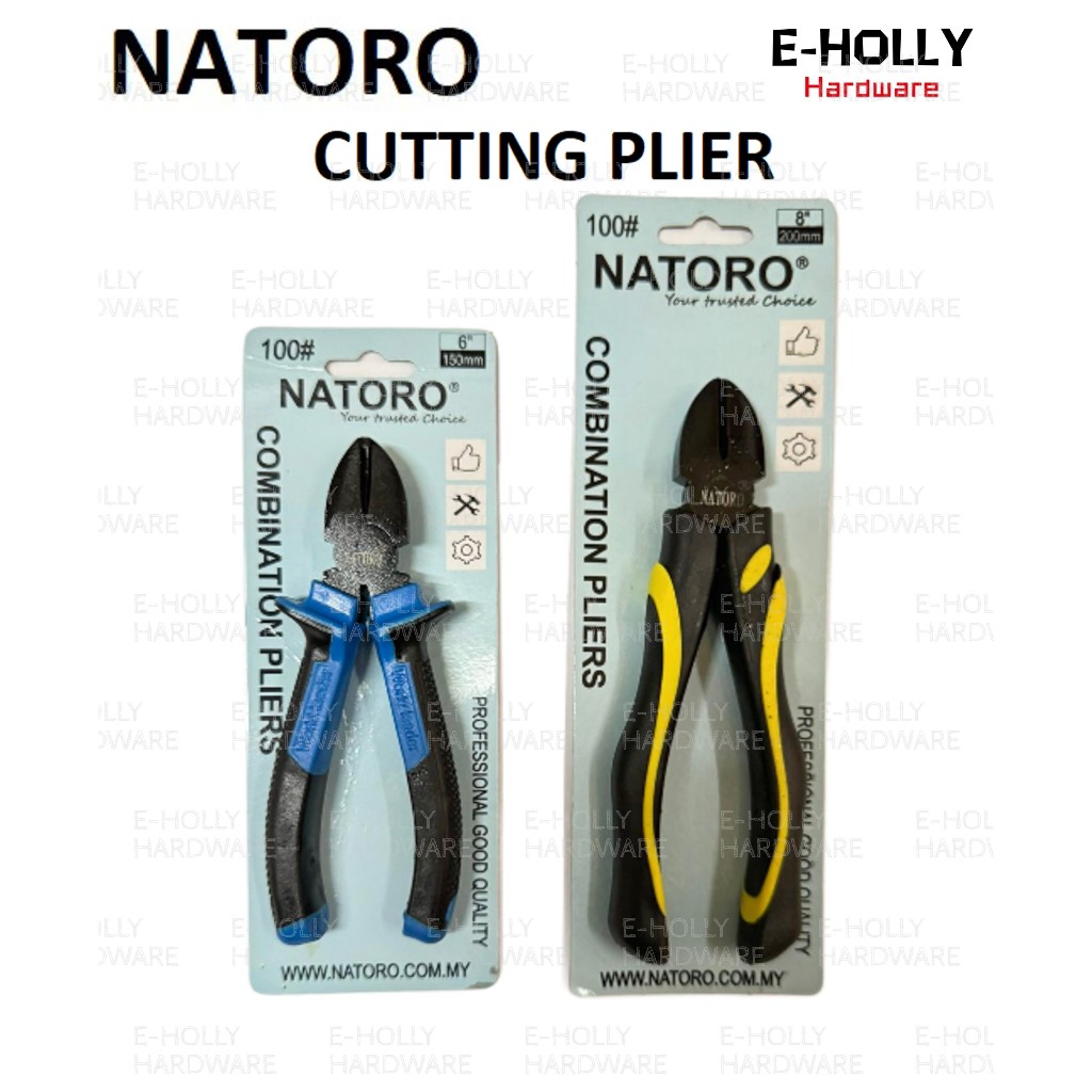 EHLLY NATORO CUTTING PLIER 6" INCH / 8" INCH